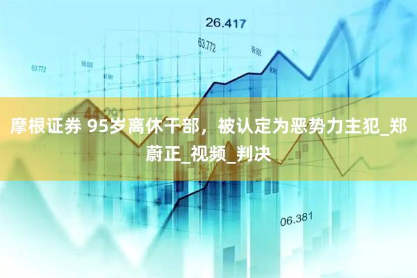 摩根证券 95岁离休干部，被认定为恶势力主犯_郑蔚正_视频_判决